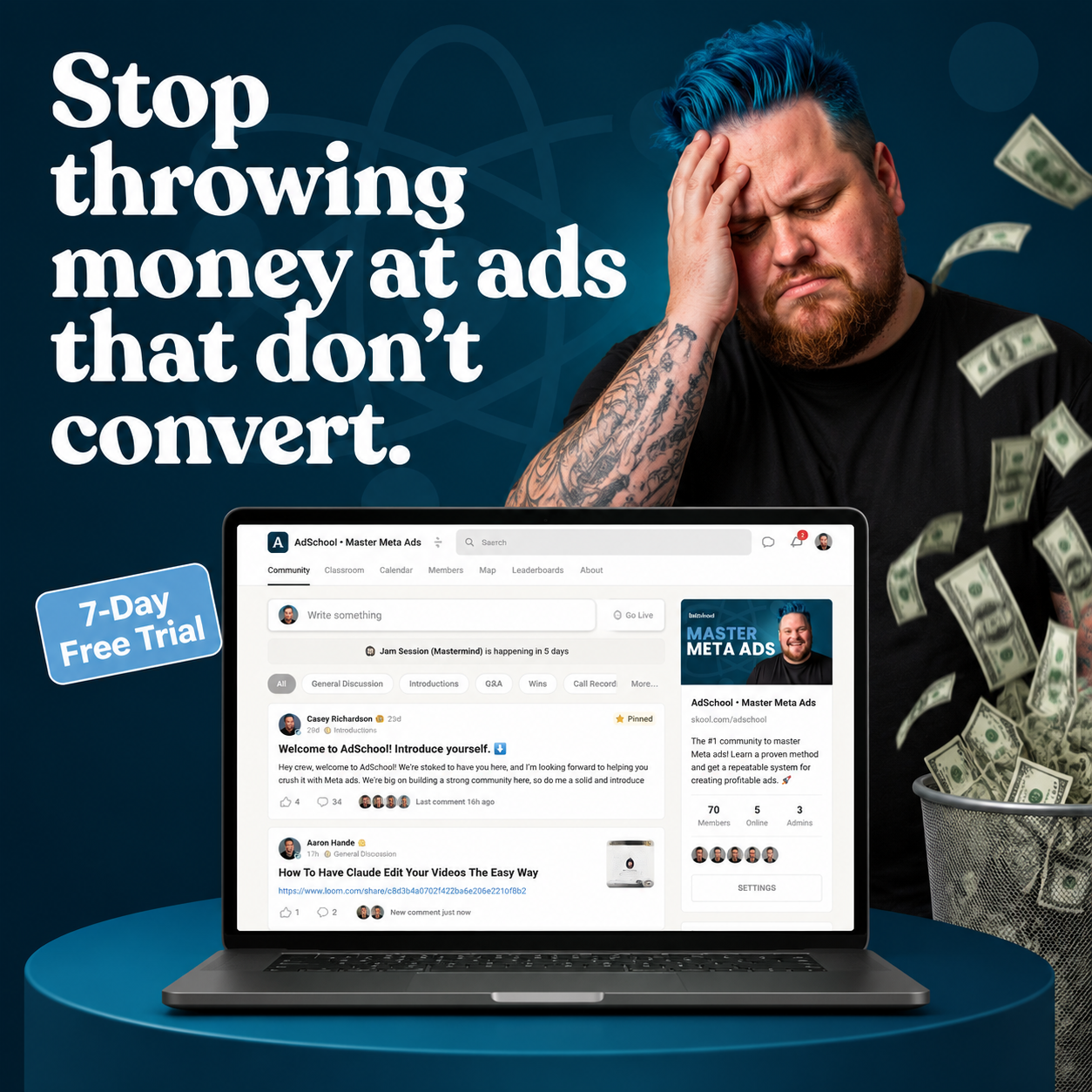 Casey Richardson - FB Ads Coach Facebook ad