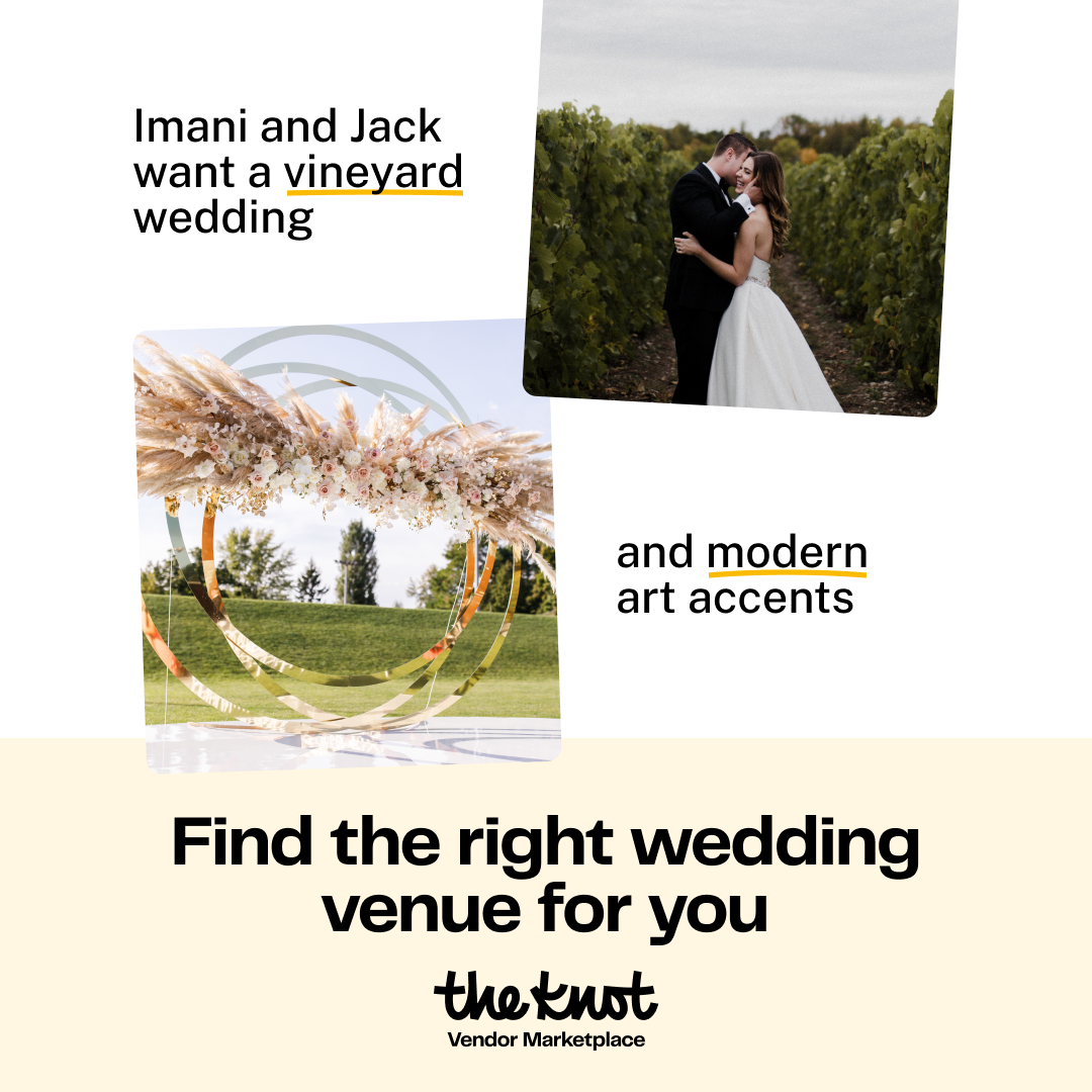 The Knot Facebook ad