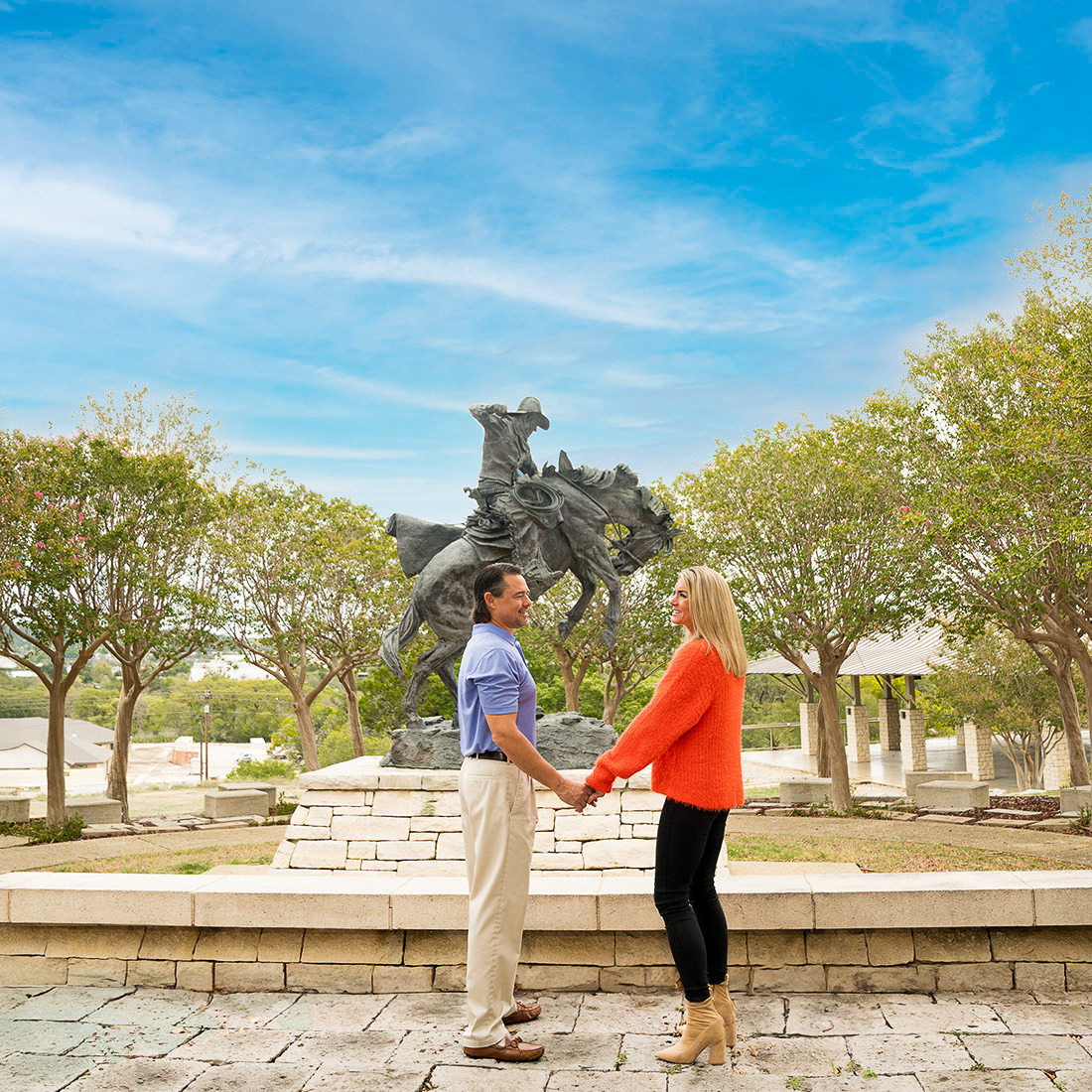 Kerrville Convention & Visitors Bureau Facebook ad: Experience Kerrville’s vibrant art community this year!