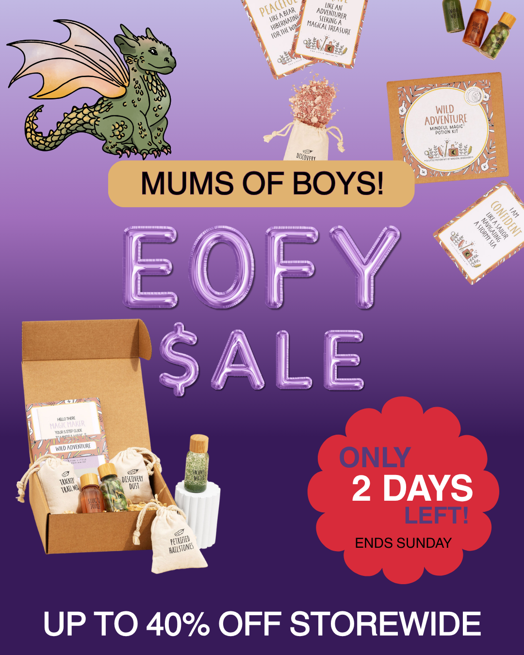The Little Potion Co Facebook ad