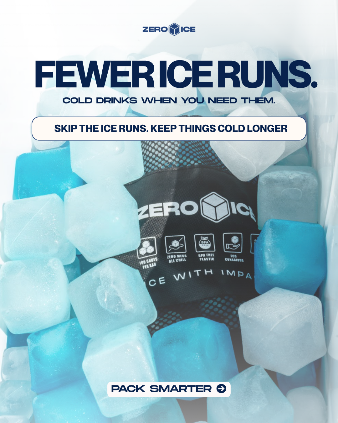 ZERO ICE Facebook ad