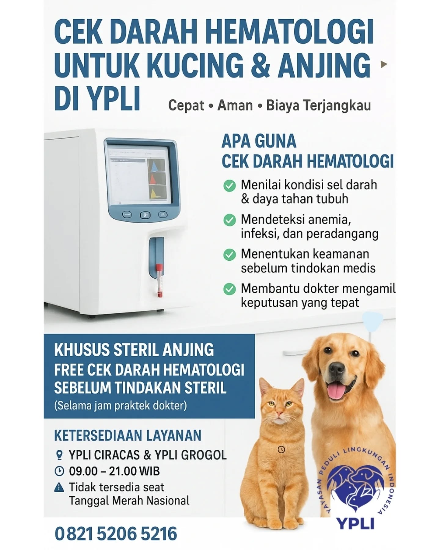yayasan_ypli Facebook ad: CEK DARAH HEMATOLOGI