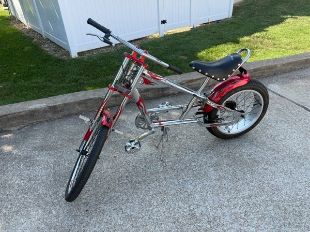 Rep Mike Leara Facebook ad: Schwinn Orange County Chopper - LN
