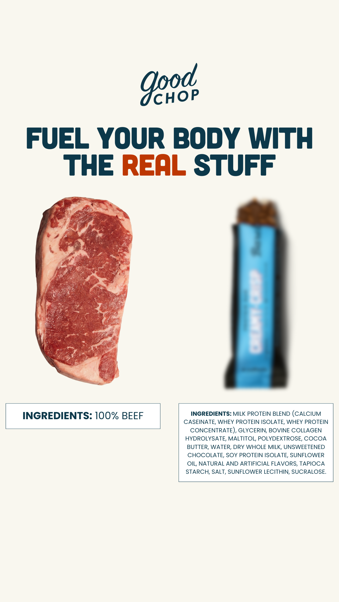 GoodChop Facebook ad
