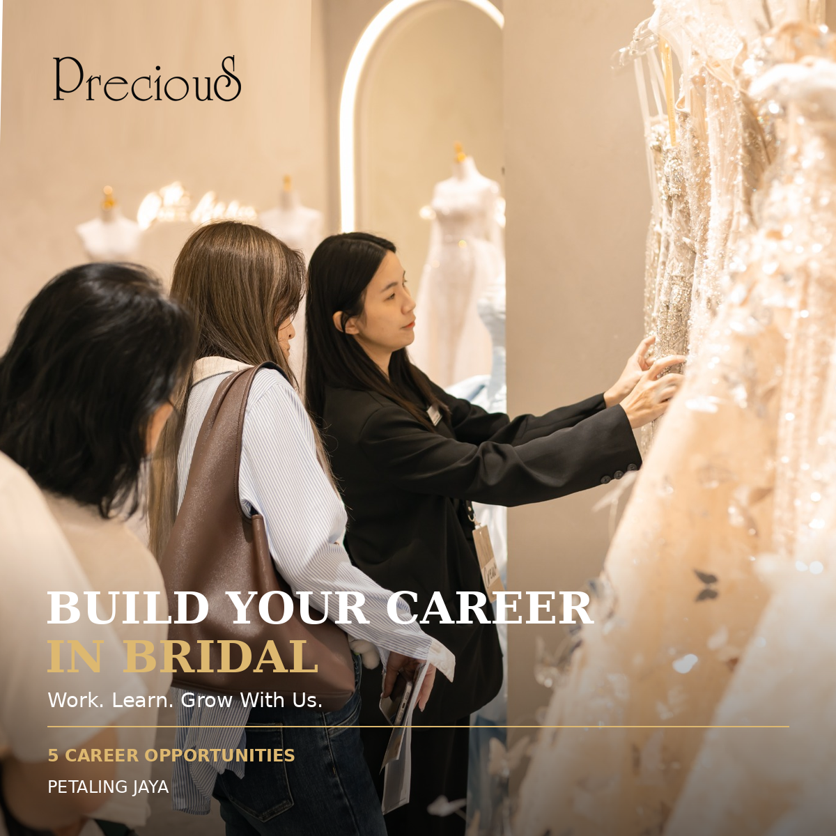 PRECIOUS Facebook ad: 下一份工作,选一个让自己成长的地方