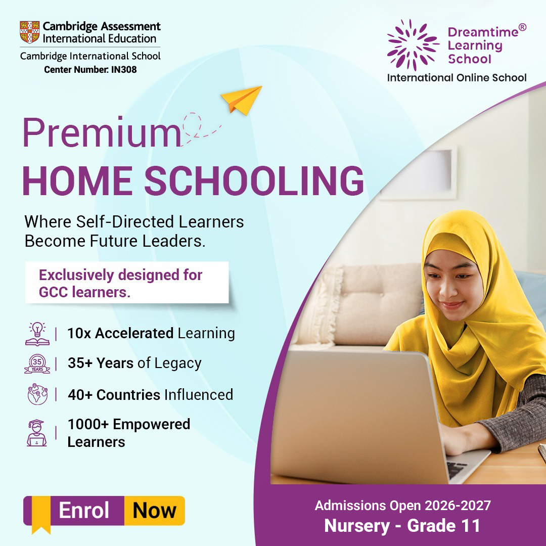Dreamtime Learning Facebook ad: Premium Cambridge Online School