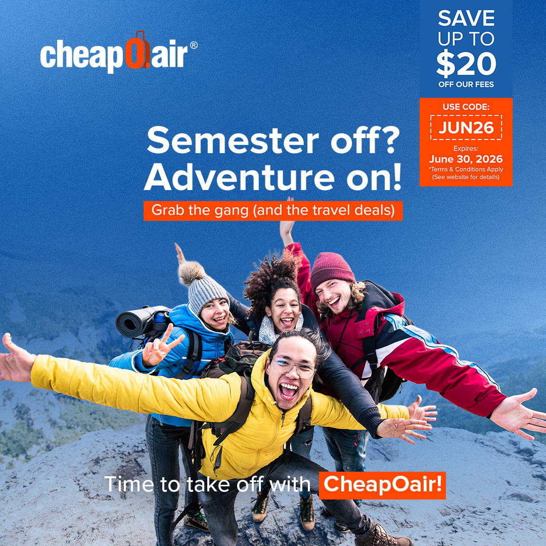 CheapOair Facebook ad
