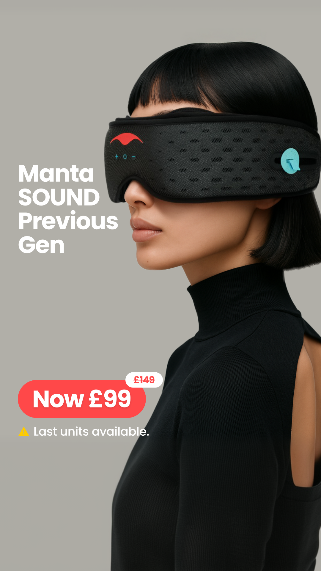 Manta Sleep Facebook ad