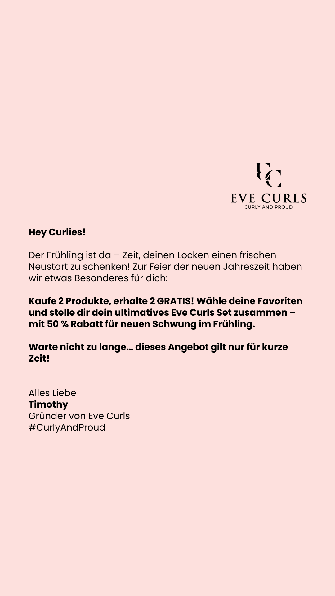 Eve Curls Facebook ad