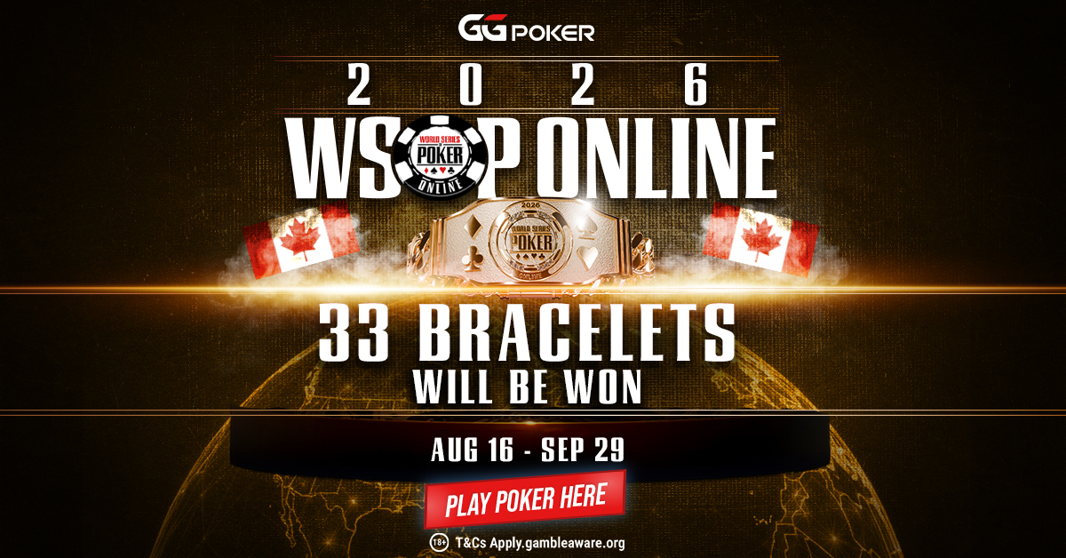 GGPoker.ca Facebook ad from Aug 18, 2026