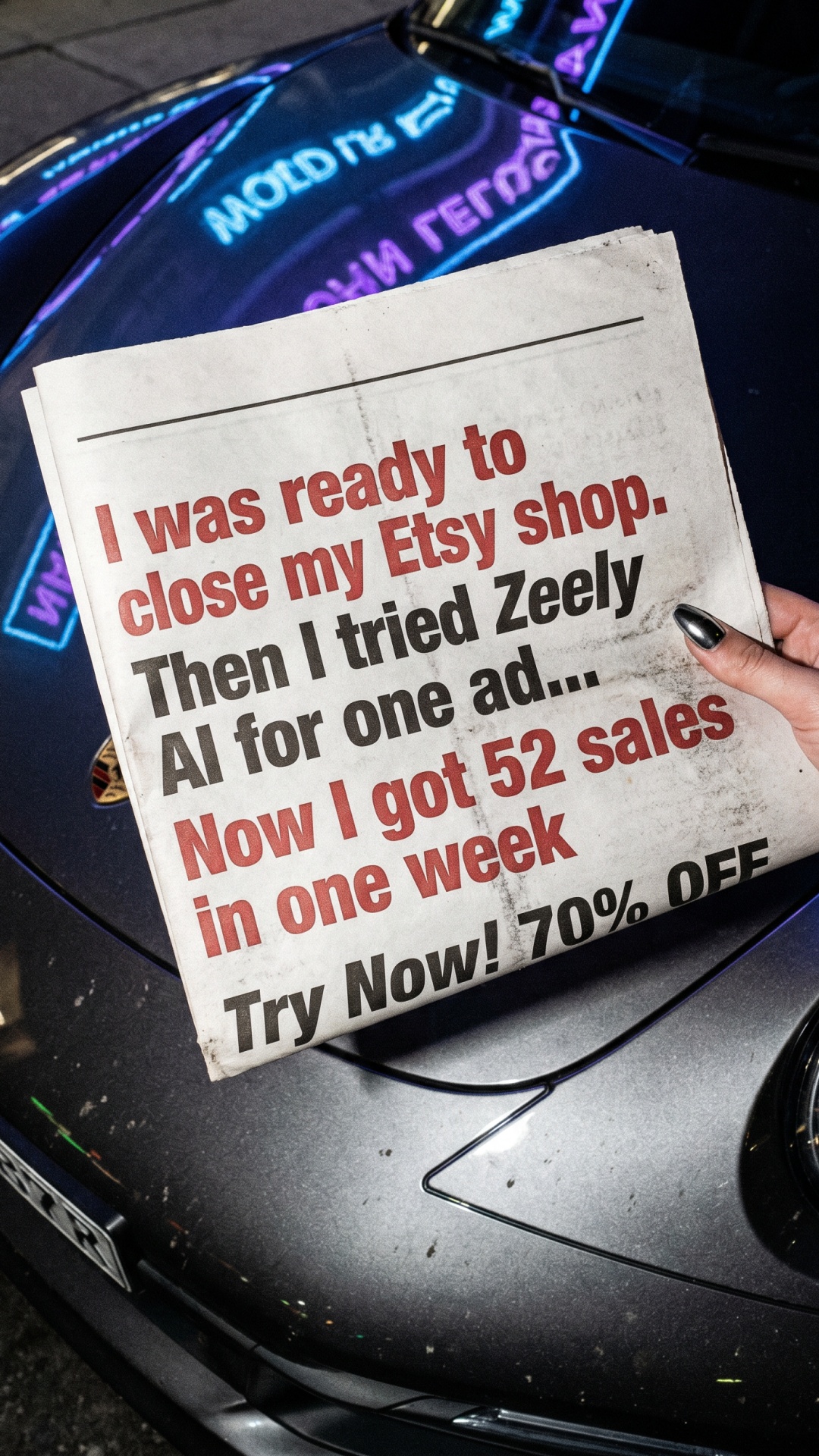 Zeely: AI Ads Maker Facebook ad