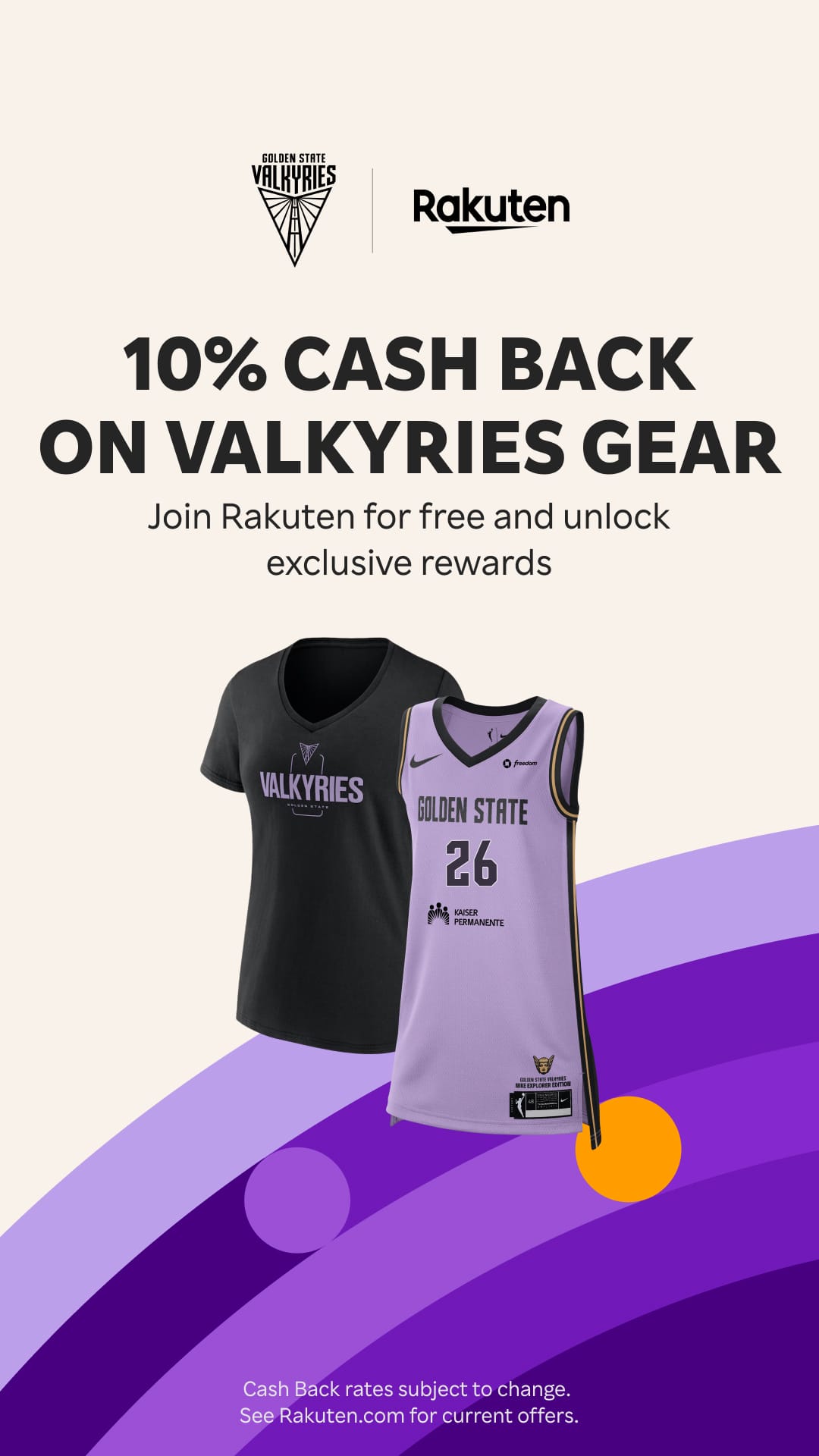 Golden State Valkyries Facebook ad