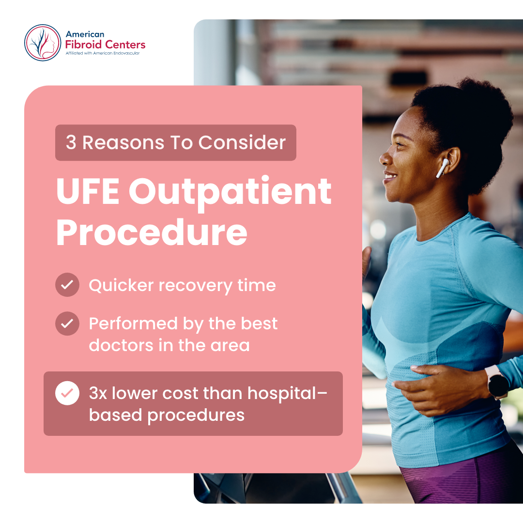 American Fibroid Centers Facebook ad