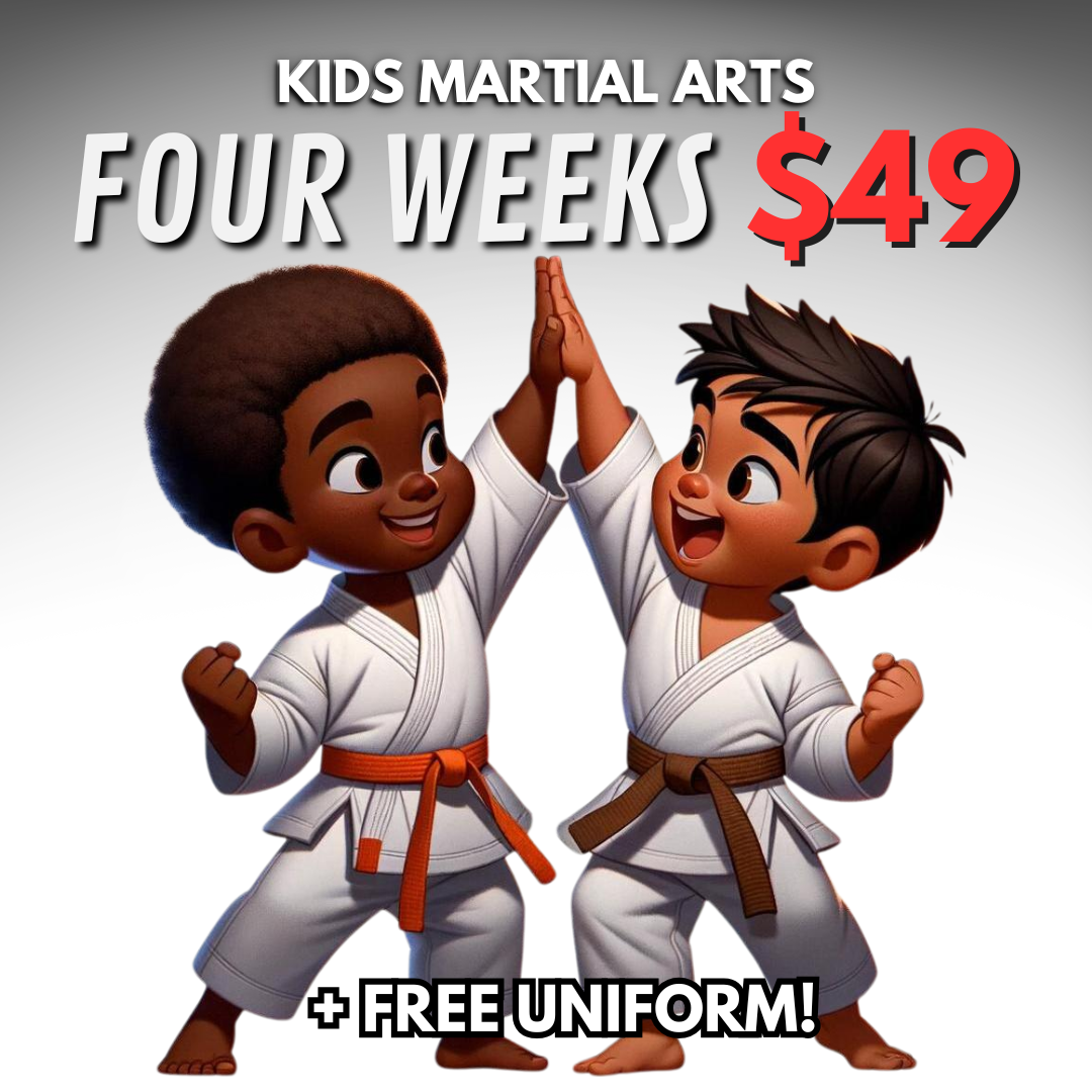 Space Coast Championship Martial Arts Facebook ad: Get 4 Weeks of Training for just $49!