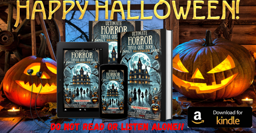 Ultimate Horror Trivia Quiz Book & Family Halloween Game: 666 Questions Facebook ad: Message Me