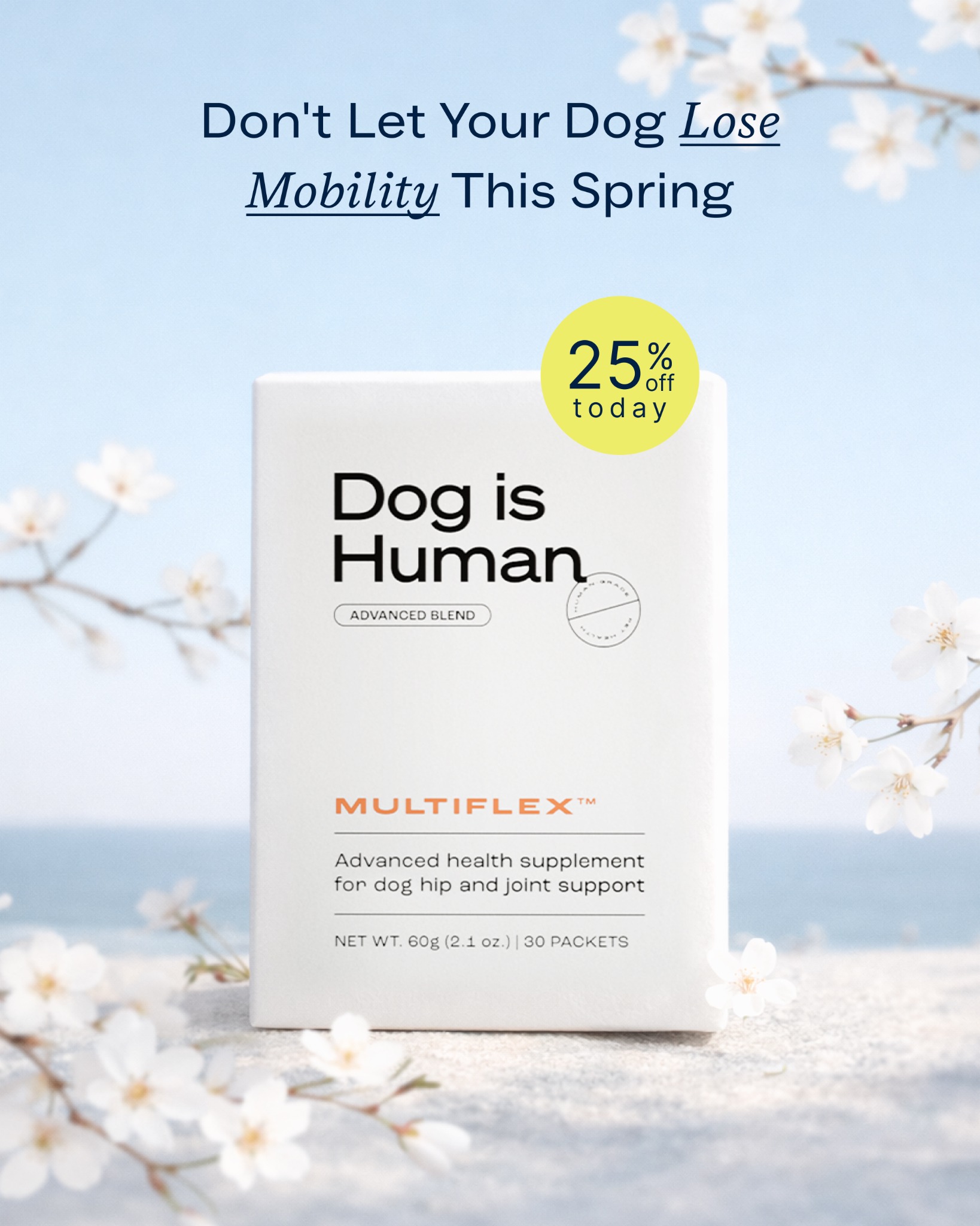 Dog is Human Facebook ad