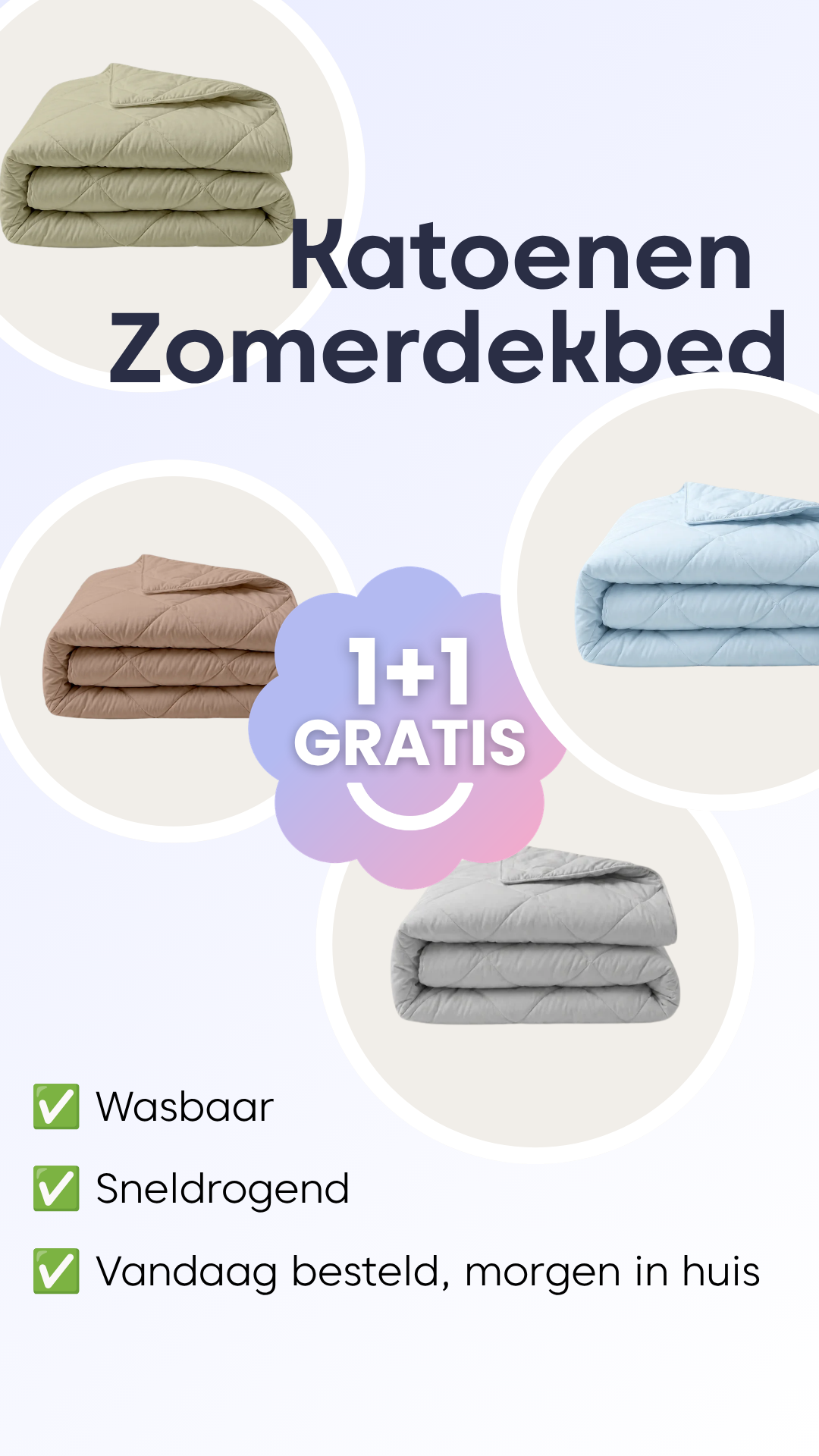 HappyBed Facebook ad