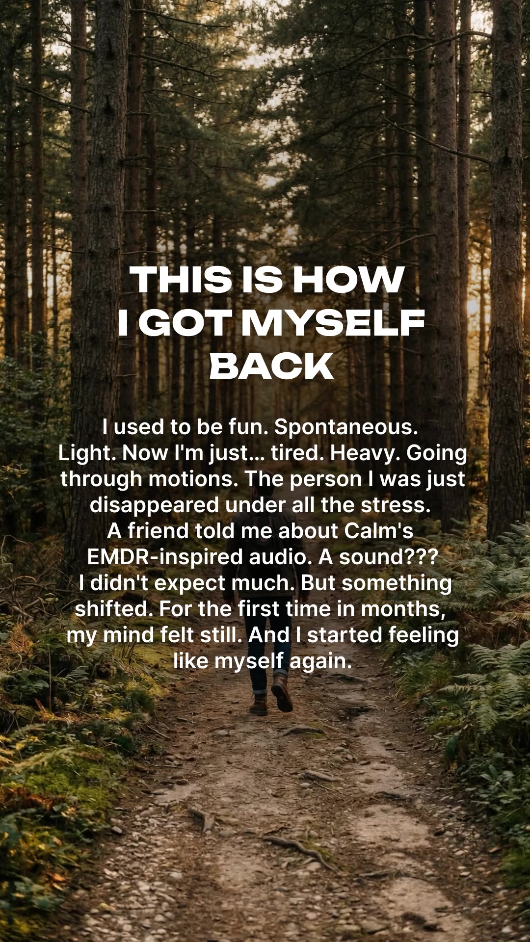 EMDR-inspired Bilateral Stimulation Facebook ad: EMDR-inspired audio