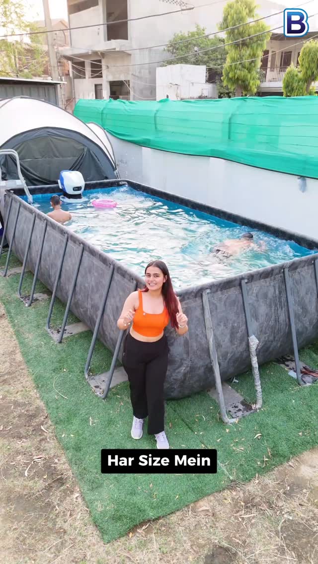 Aquafun.in - Portable swimming pools, Hot tubs and Games Facebook ad: This is the Best thing that you can buy for your big home