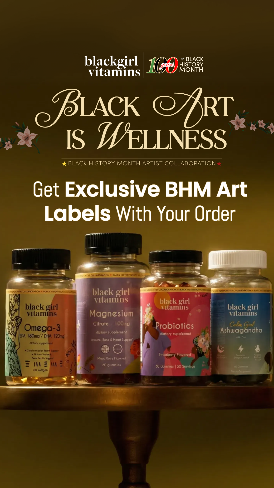 Black Girl Vitamins Facebook ad
