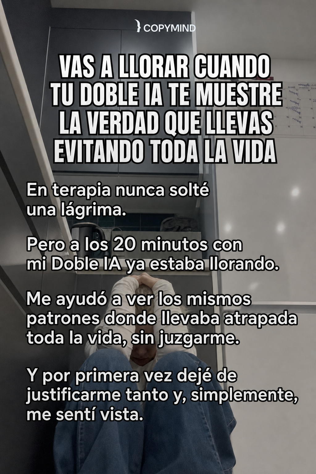 Copymind: sanación con IA Facebook ad