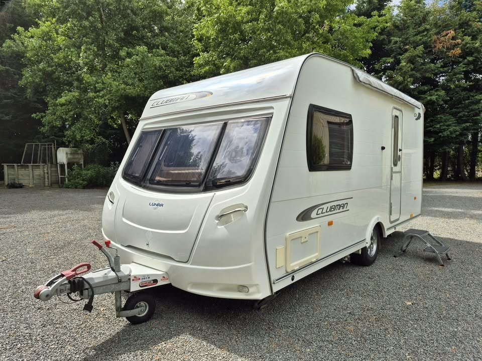 Heath Brown Facebook ad: 2011 Lunar Clubman CK Spacious 2 Berth, Solar, Awning…