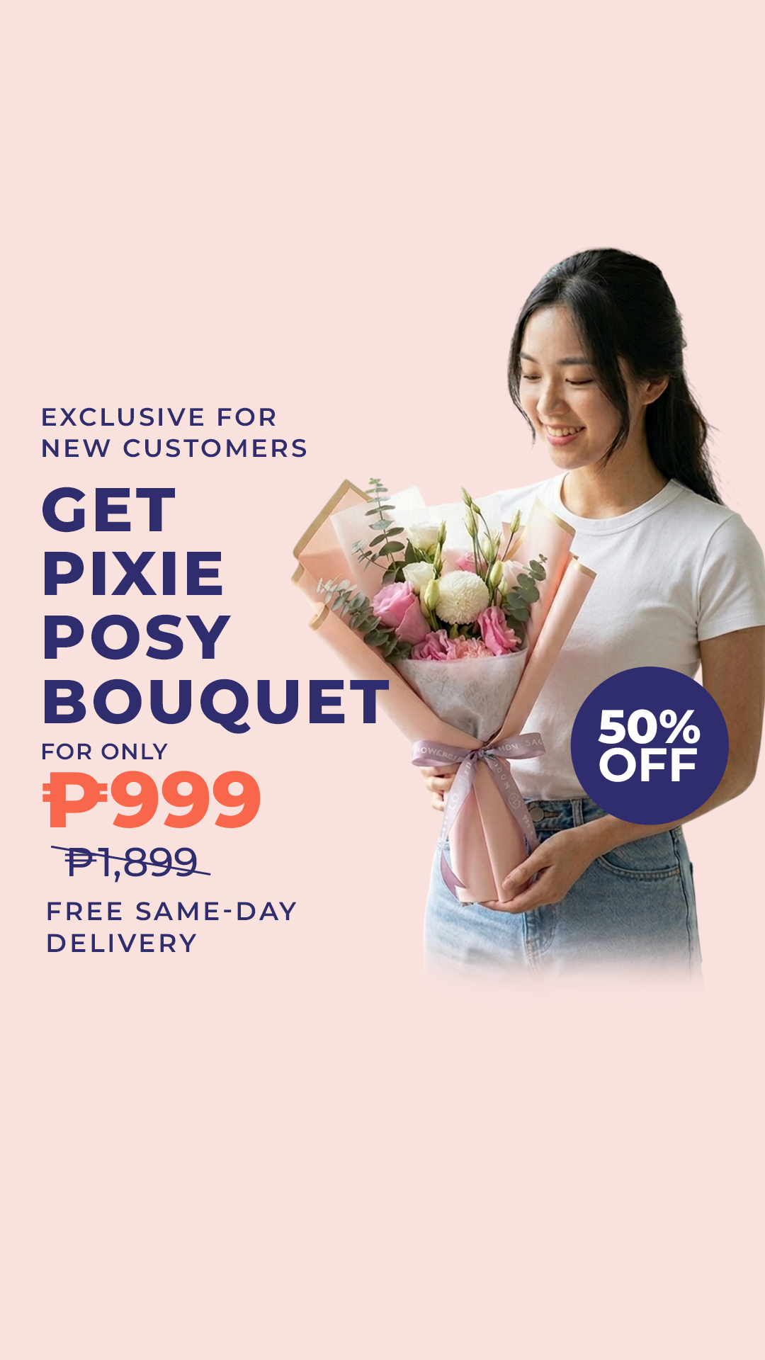 FlowerStore.ph Facebook ad from Aug 2, 2026