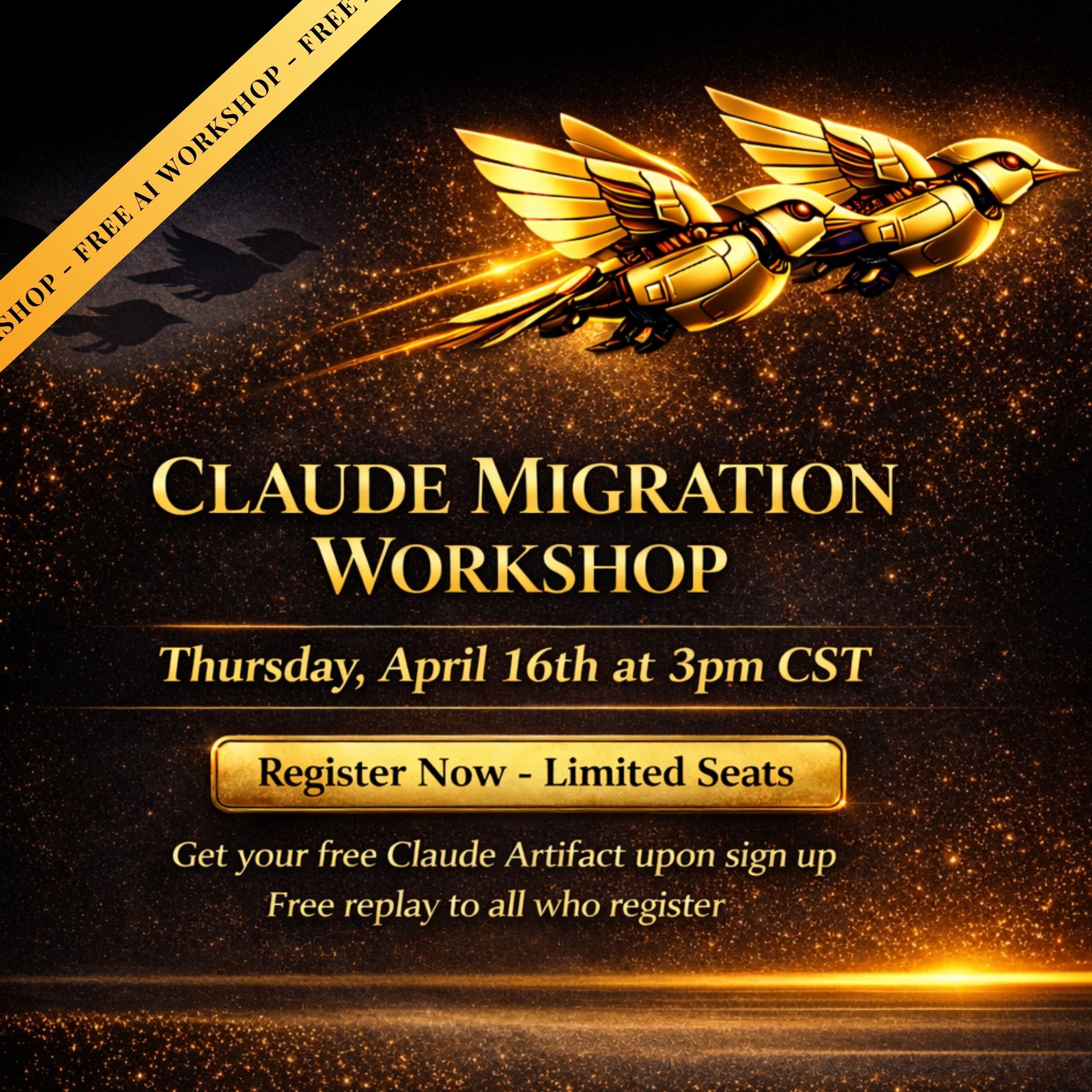 Coach Becky Beach Facebook ad: Migrate to Claude.seamlessly!