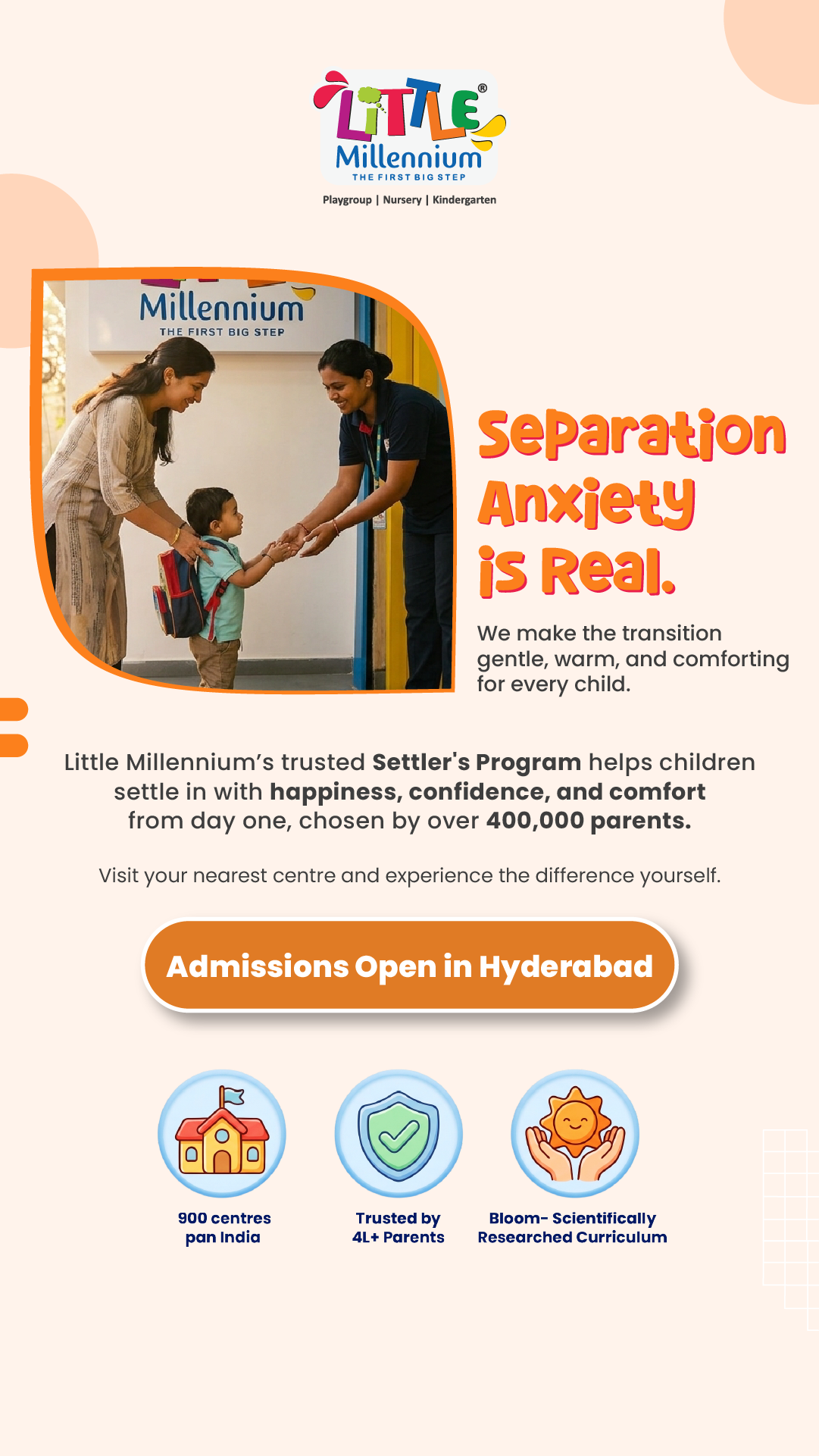Little Millennium Facebook ad