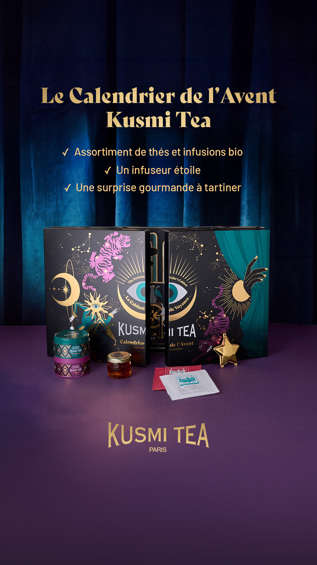 Kusmi Tea Facebook ad: ÉDITION LIMITÉE