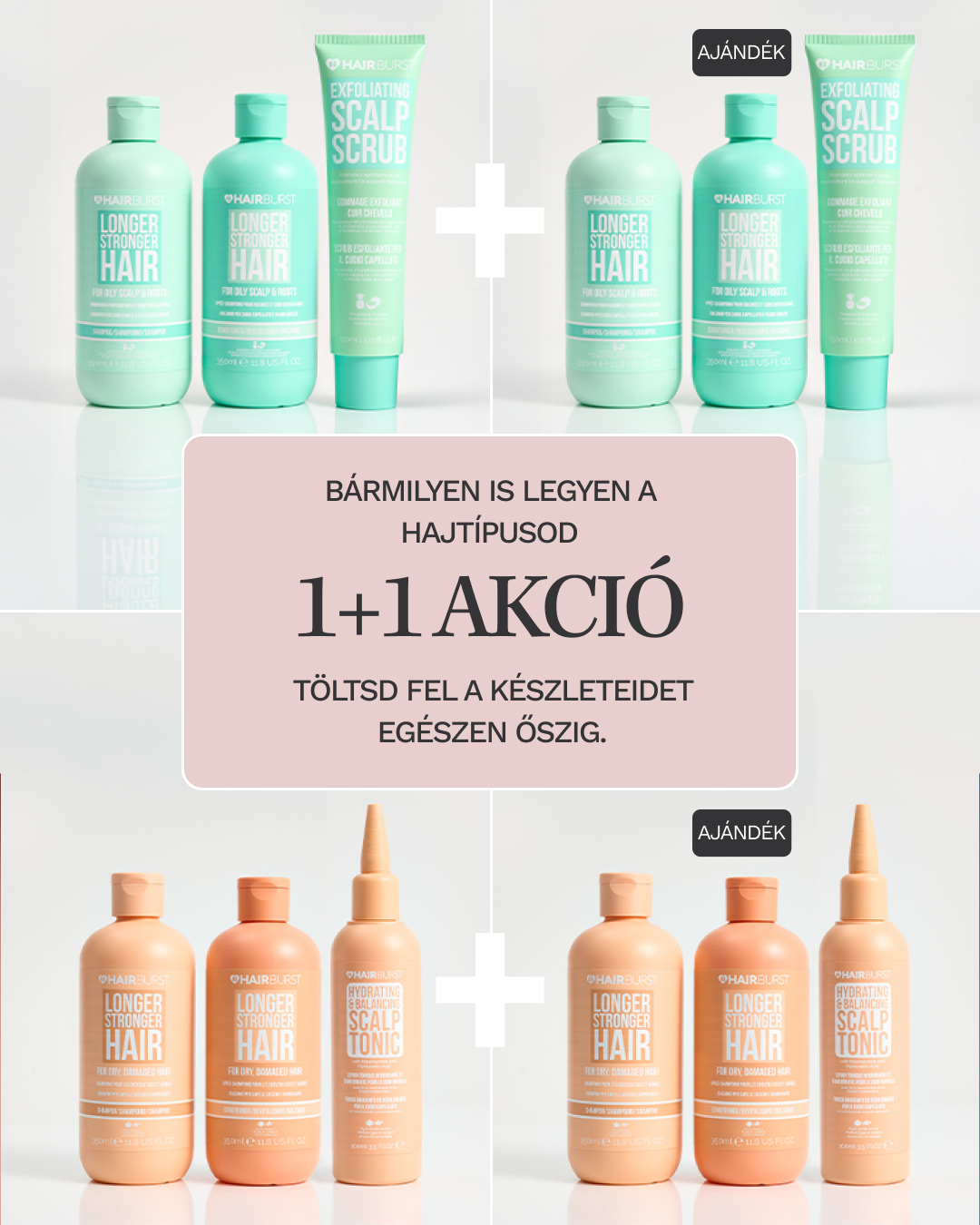 Hairburst Hungary Facebook ad