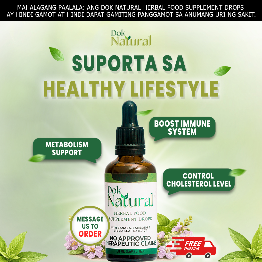 Dok Natural Herbal Drops - Authorized Distributor Facebook ad: Simple Support for Daily Wellness