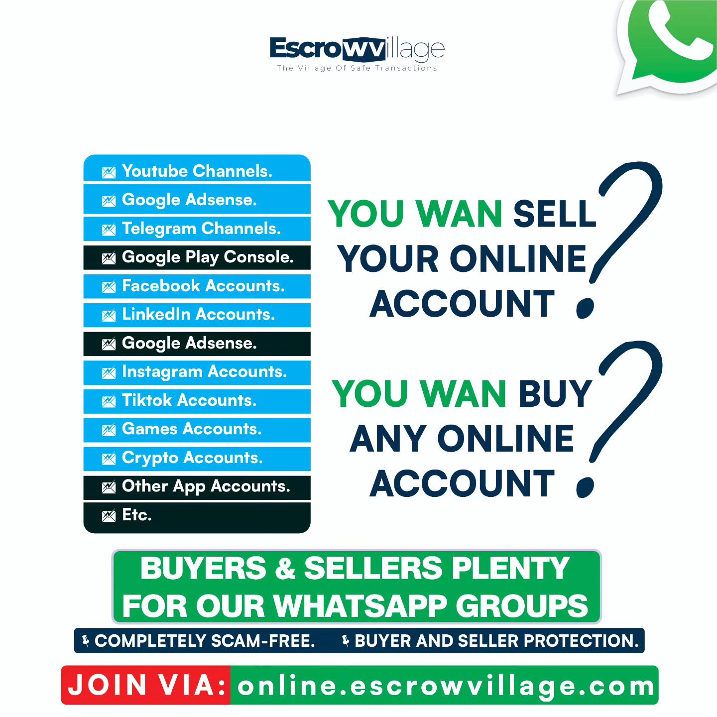 EscrowVillage Facebook ad