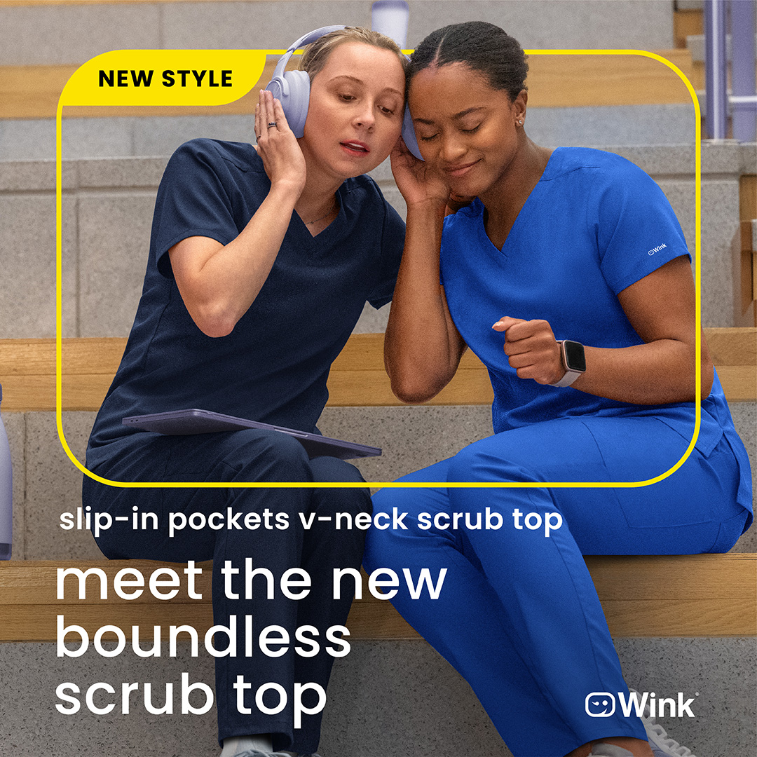 Wink Scrubs Facebook ad