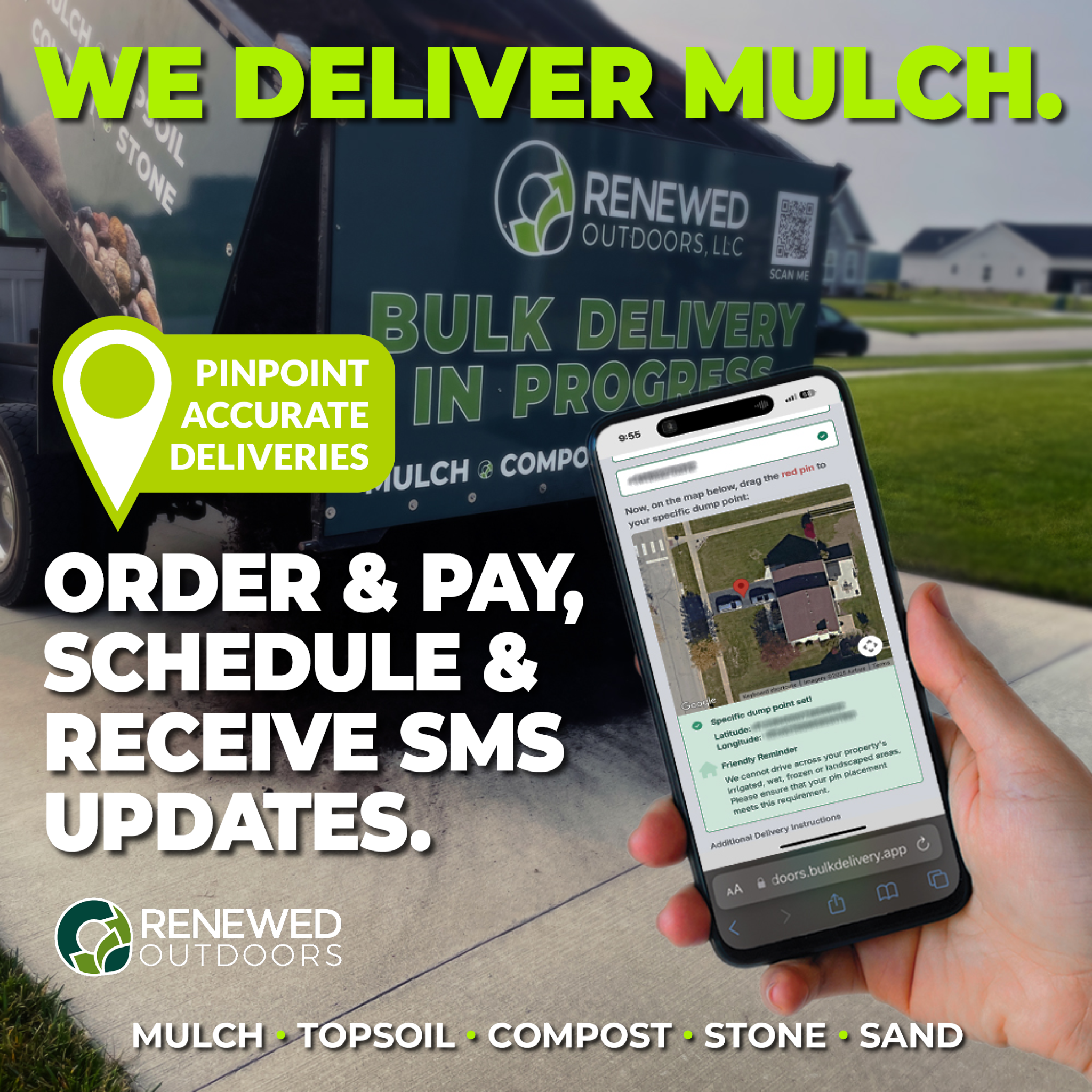 Renewed Outdoors, LLC Facebook ad from Mar 9, 2026