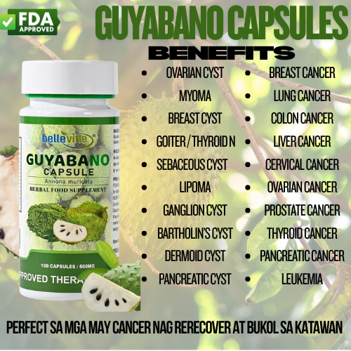 Guyabano Healing Capsules Facebook ad: TULONG PARA SA CANCER, BUKOL AT STROKE!