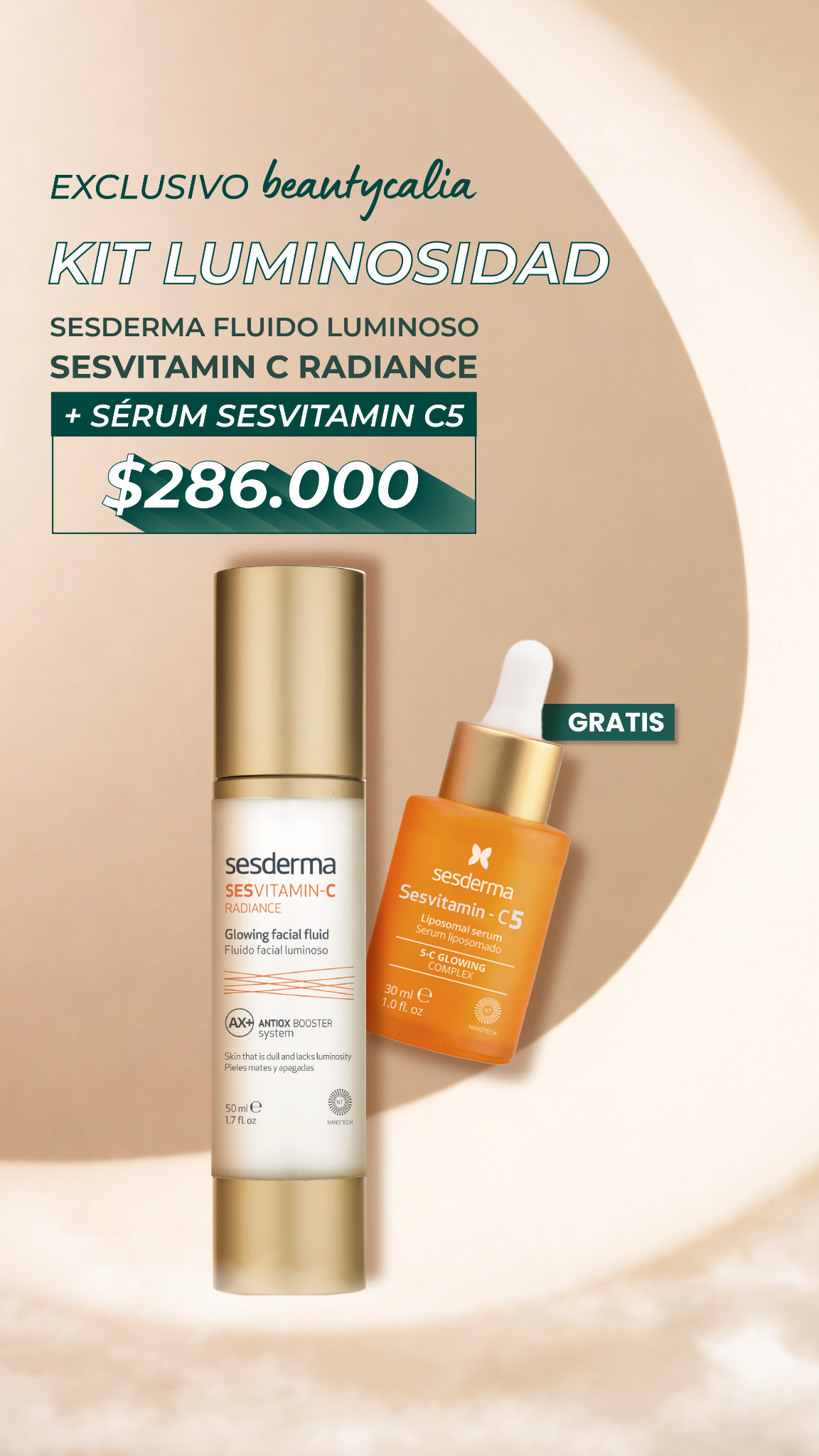 Beautycalia Facebook ad from Feb 11, 2026