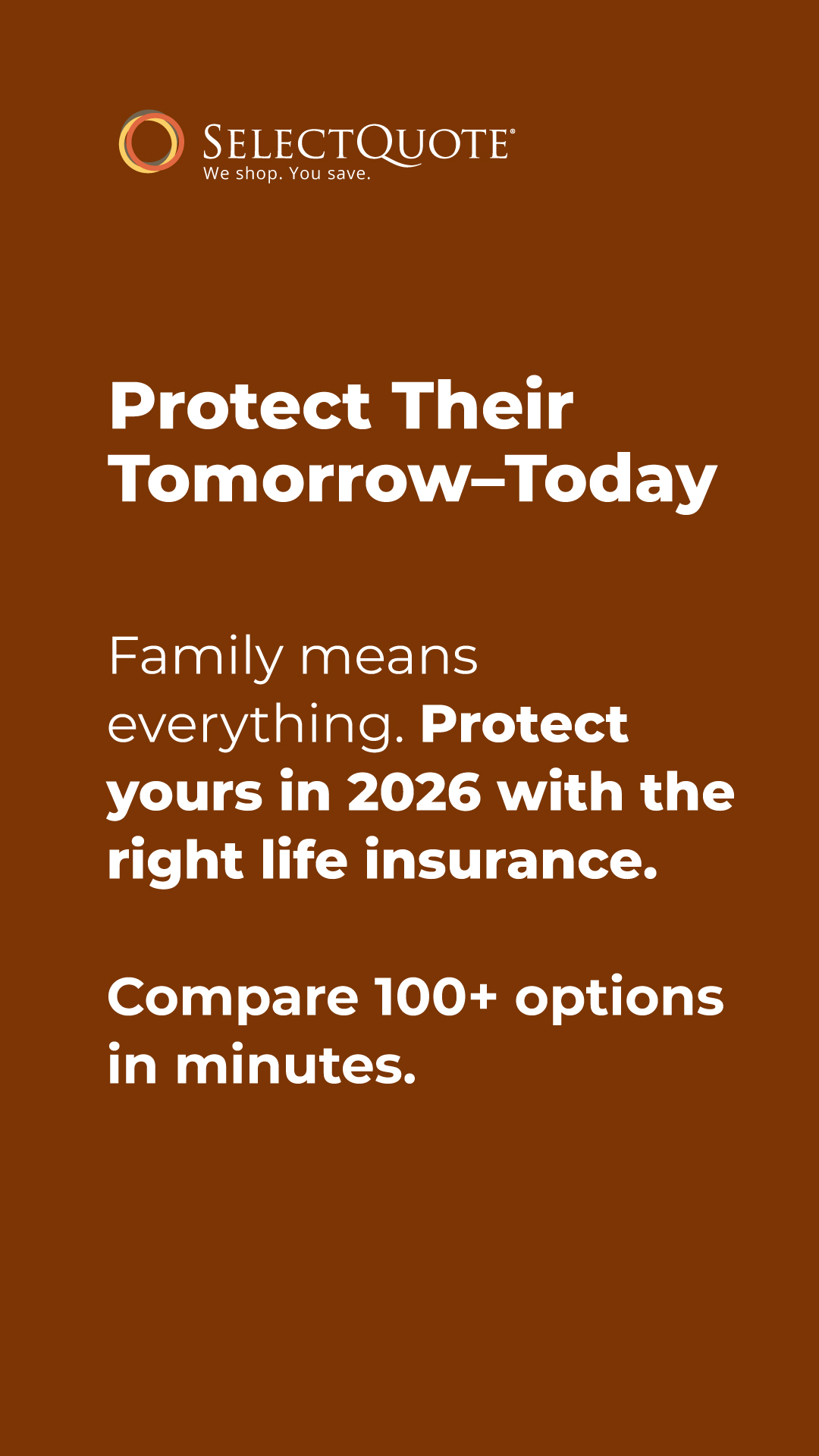 SelectQuote Insurance Services Facebook ad
