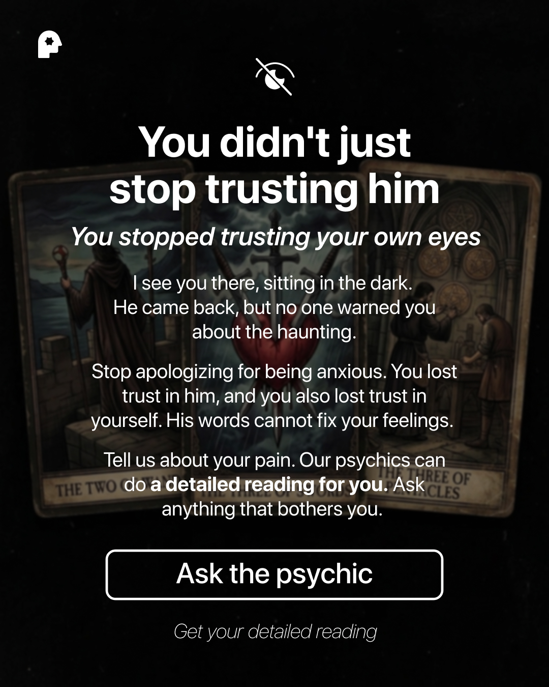 Your Relationship Advisor Facebook ad