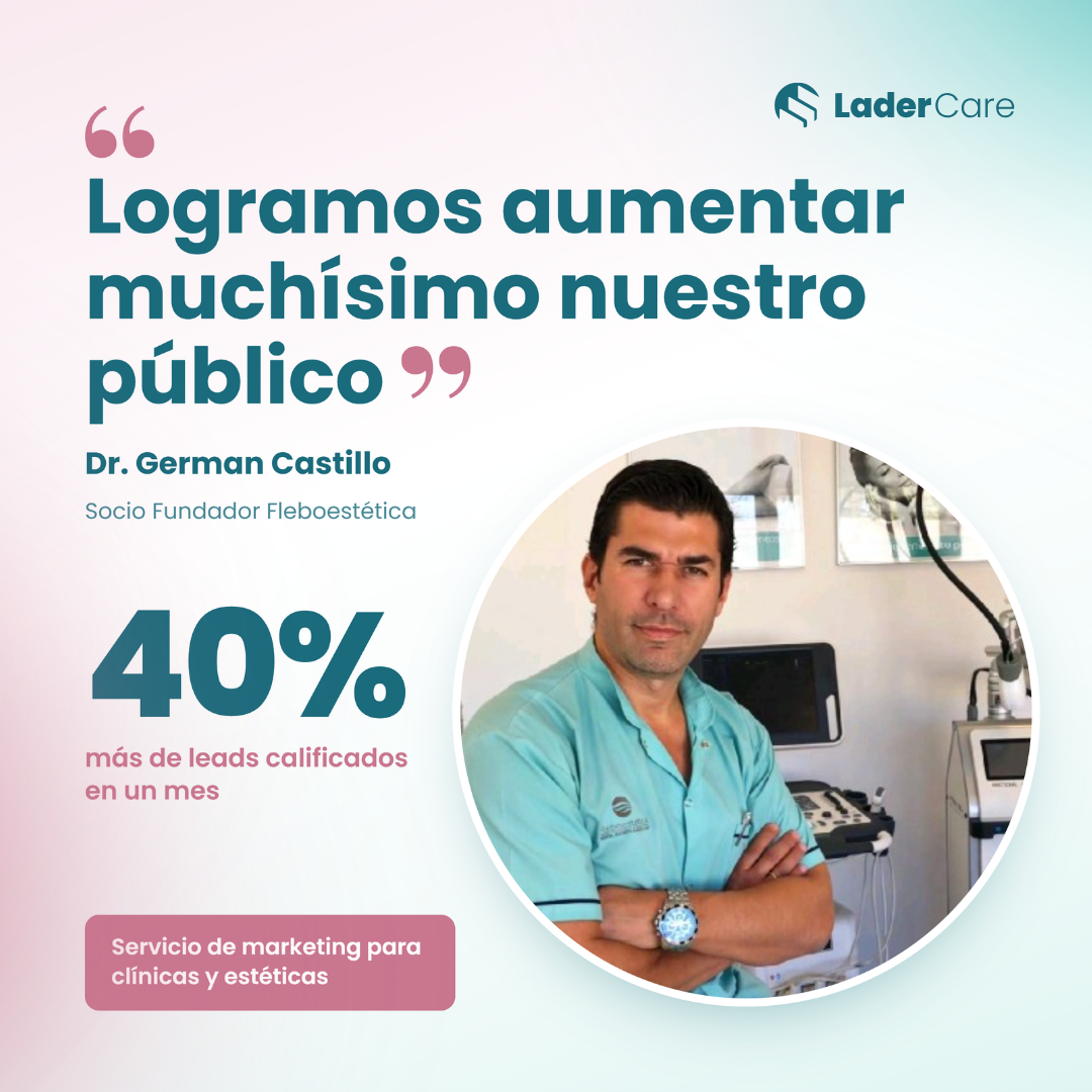 Lader Care Facebook ad: Chateá con nosotros