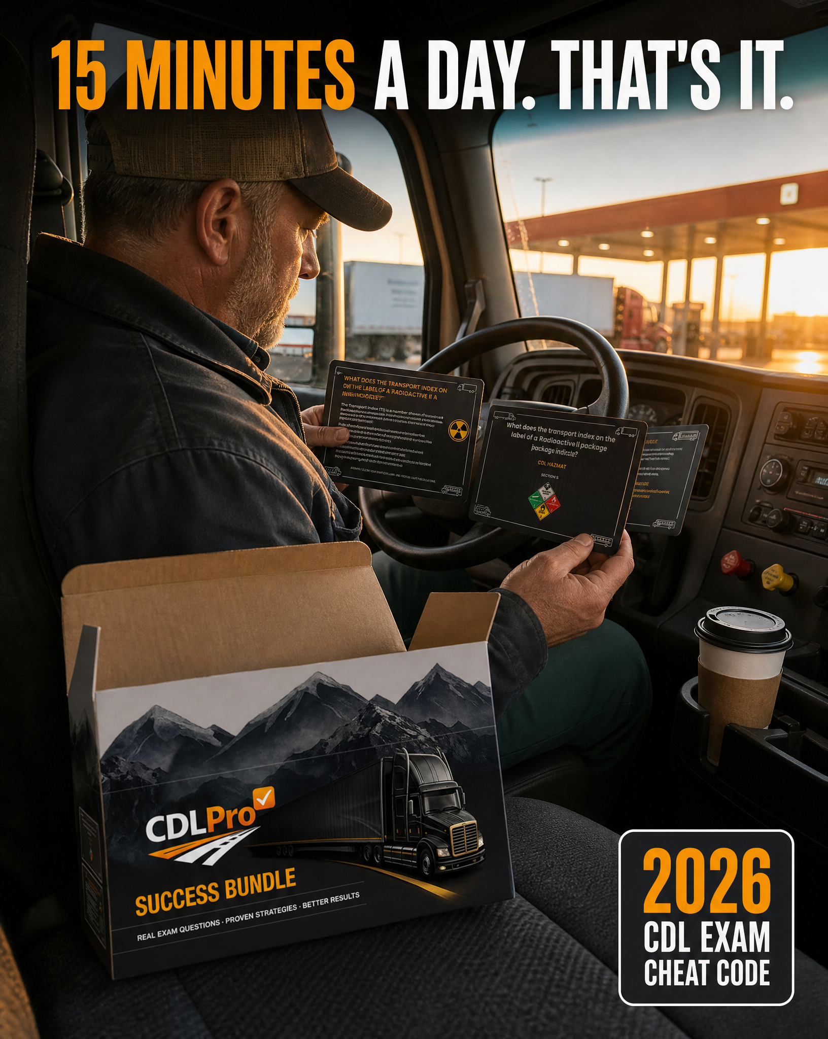 Go CDL Pro Facebook ad from Aug 14, 2026
