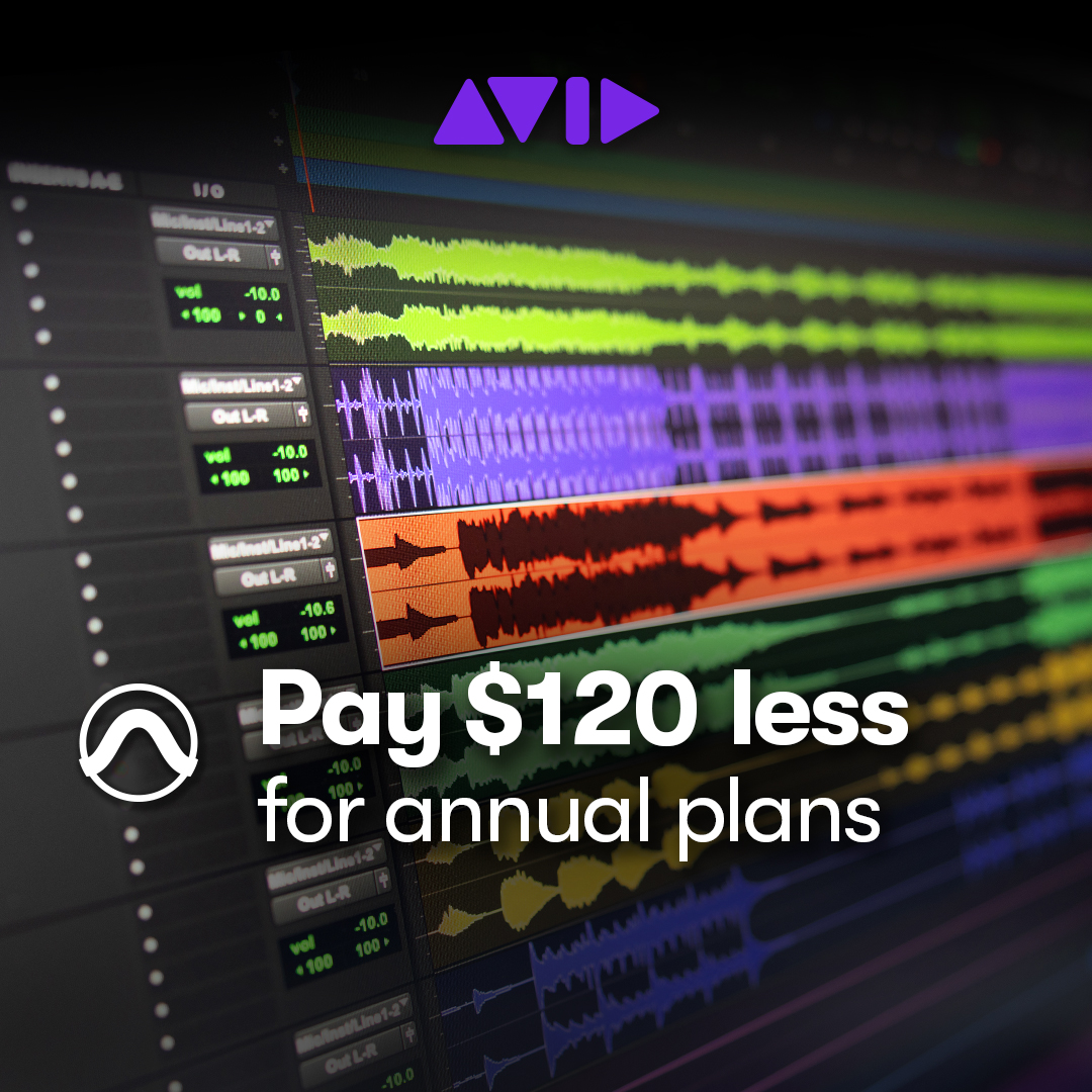 Avid Pro Tools Facebook ad
