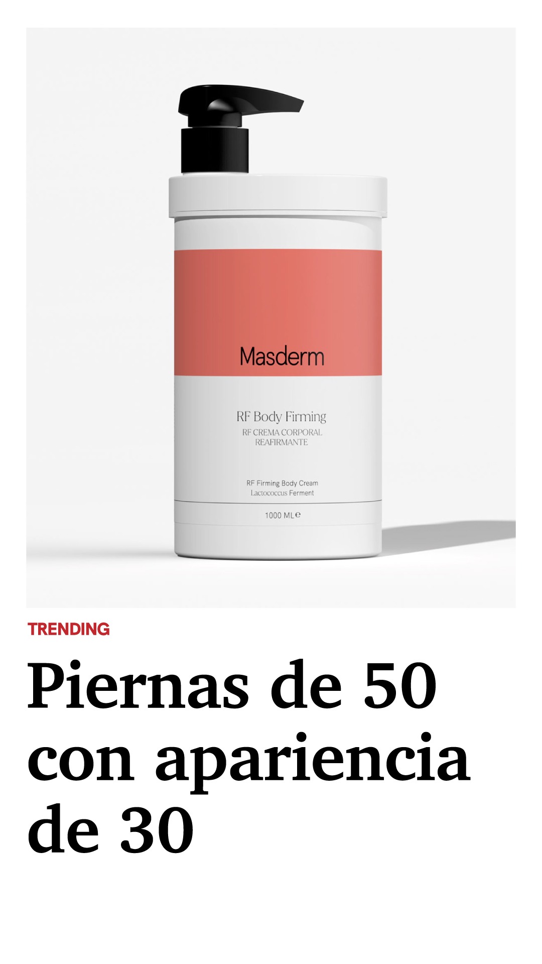 Masderm Facebook ad