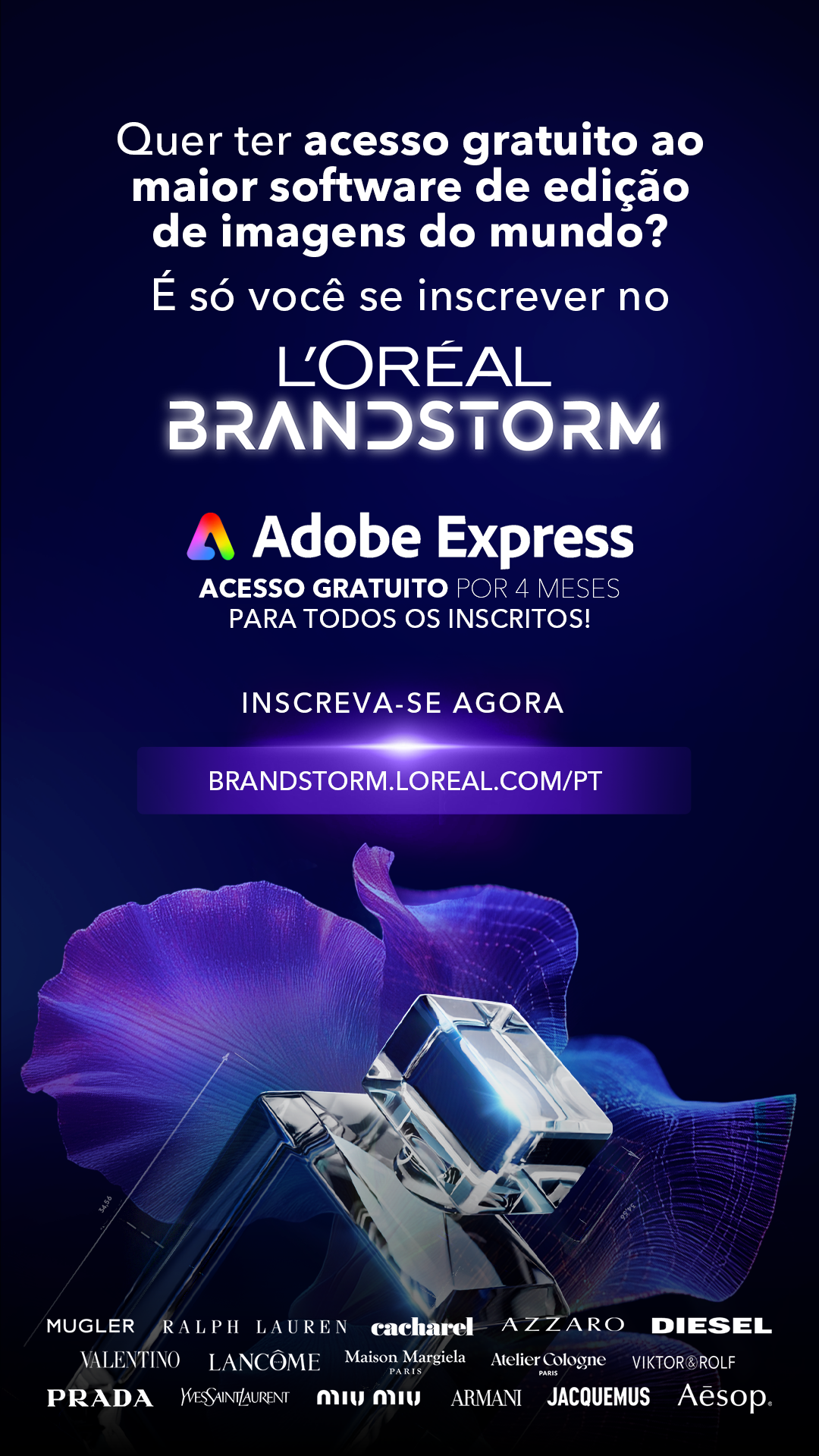 L'Oréal Group Facebook ad