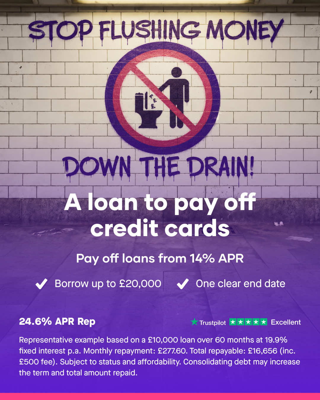 Updraft Facebook ad