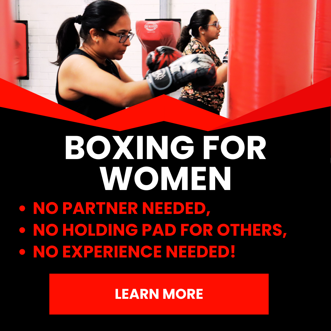 MC Fitness Facebook ad: ✩50% OFF✩ BOXING & KICKBOXING CLASSES