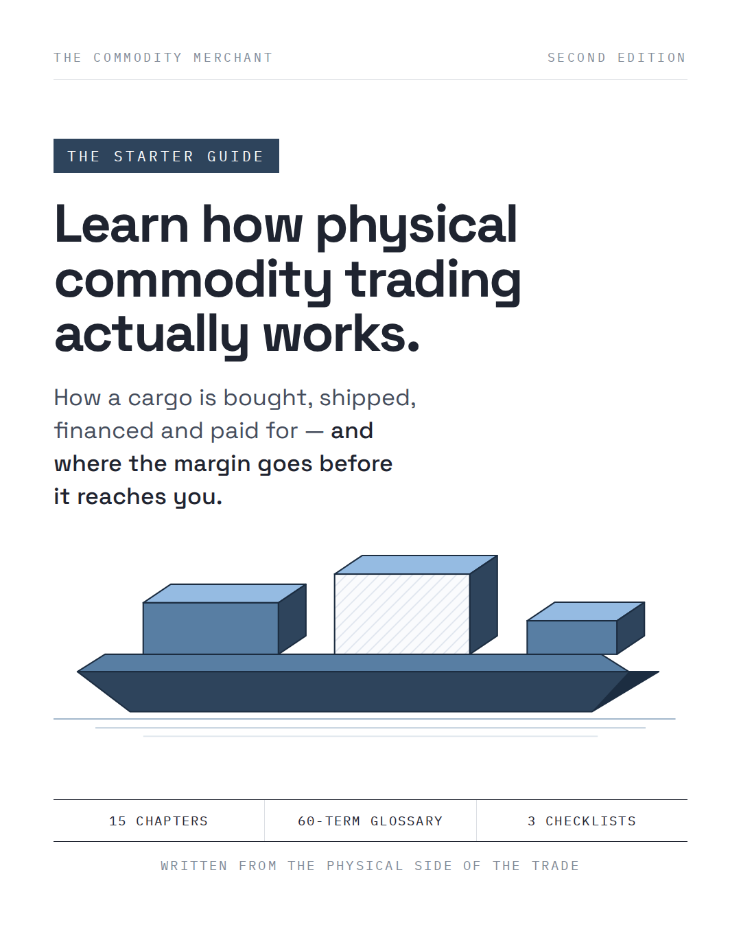 The Commodity Merchant Facebook ad: How physical trading works