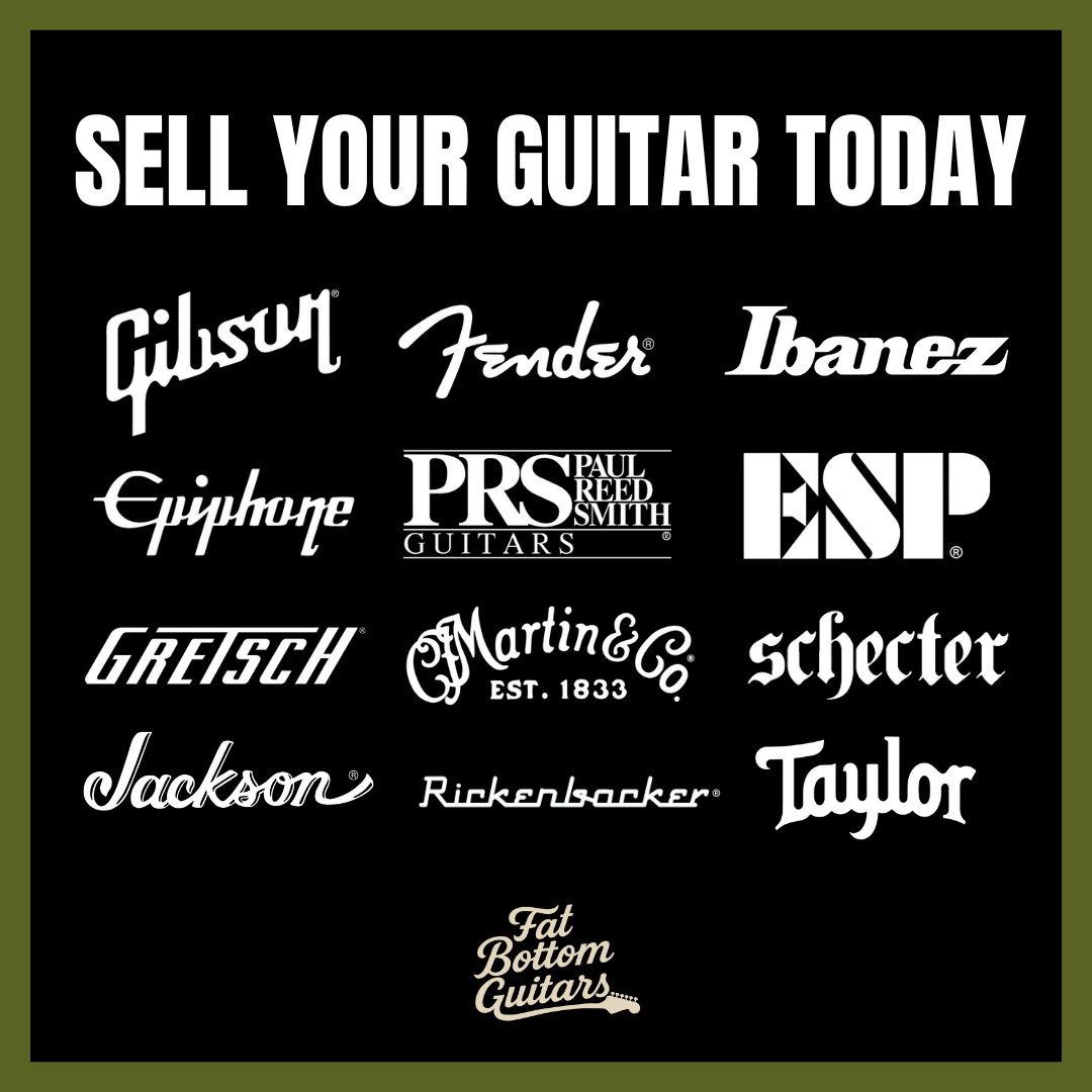 Fat Bottom Guitars Facebook ad: Sell Your Guitar Today