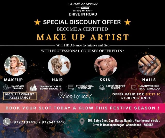 Lakmé Academy - Drive In Rd Facebook ad: SPECIAL DISCOUNT OFFER!