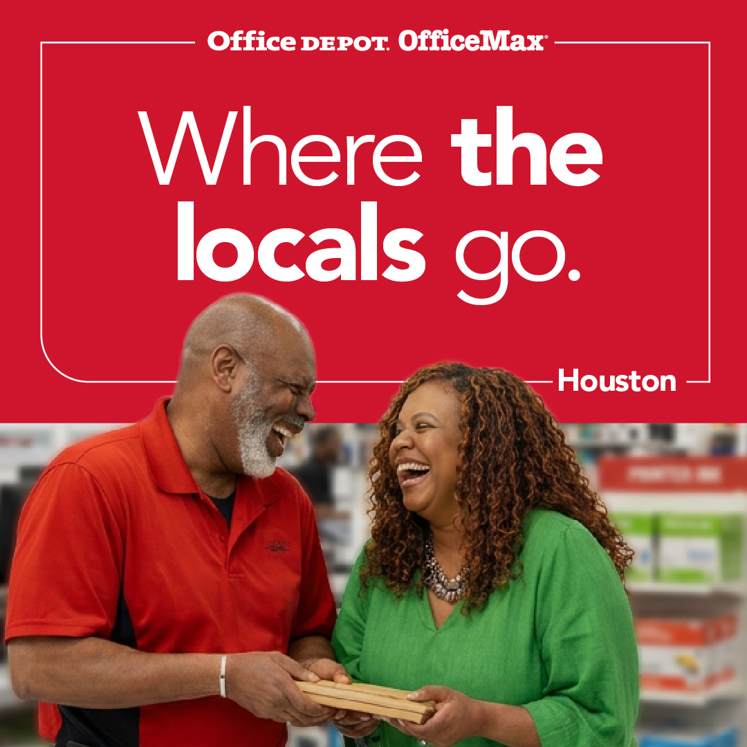 Office Depot Facebook ad: Order online & pick up in 10 minutes